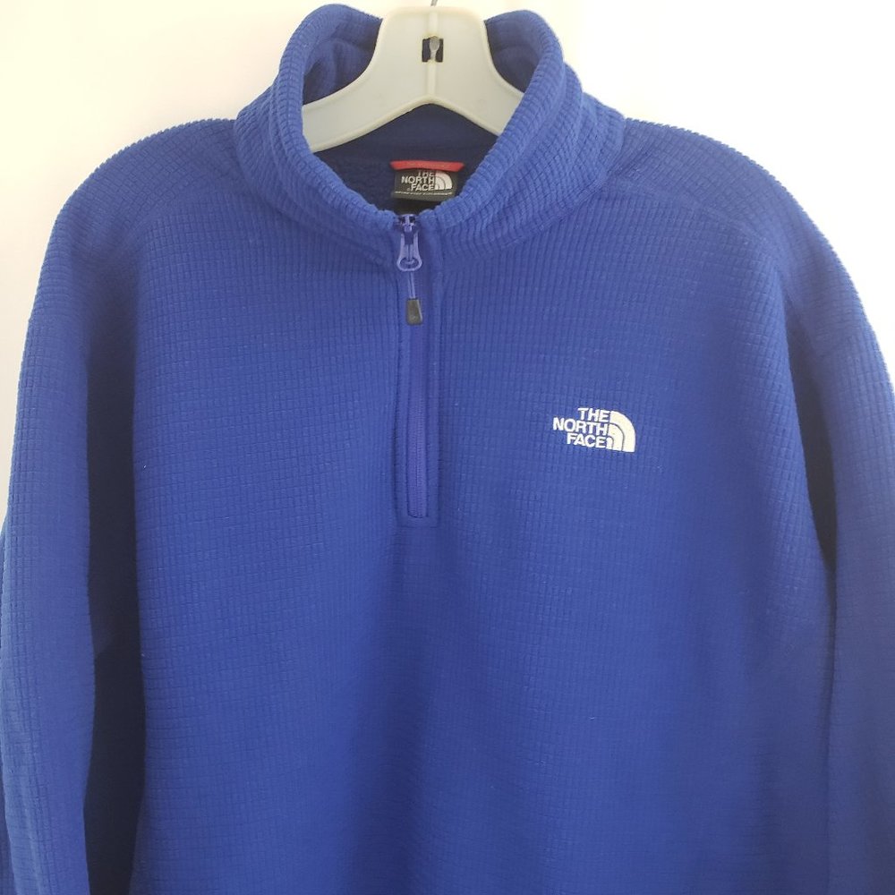 The North Face Waffle Knit 1/4-Zip Pullover XL